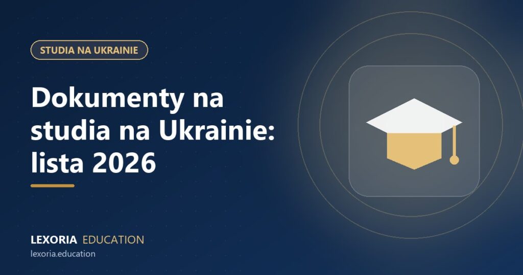 Dokumenty na studia na Ukrainie: kompletna lista na 2026 rok