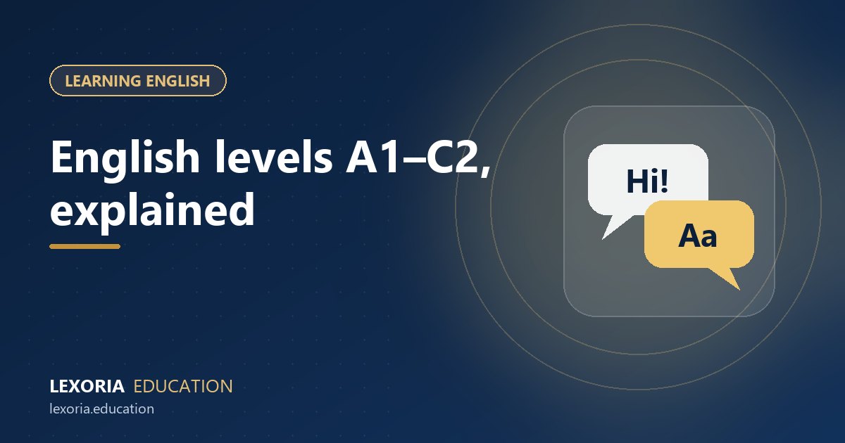 CEFR English levels explained: what A1, A2, B1, B2, C1 and C2 mean